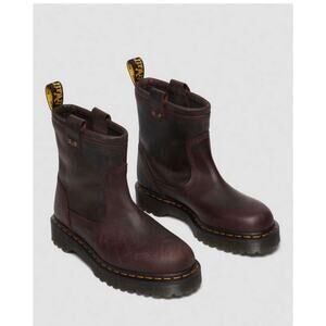 Dr. Martens Anistone Dark Brown Boots. Women's 9